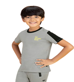 Playmate Boys Joggers Black Combed Cotton